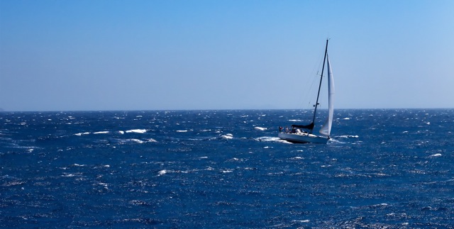 Yachting off Bethany Beach 